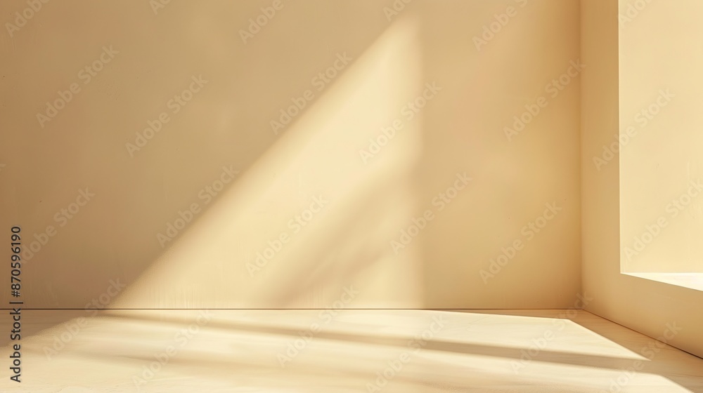 Fototapeta premium Minimalist Light Beige Background for Diverse Design Projects