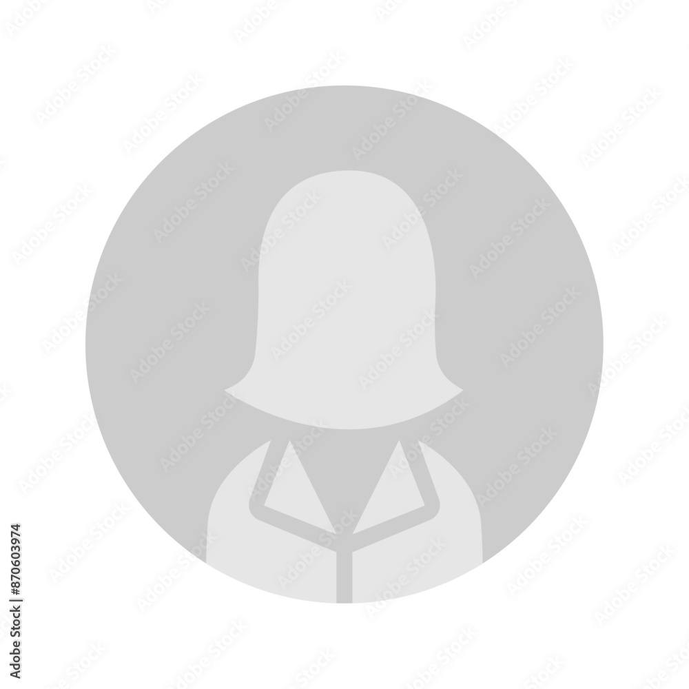 Vector flat illustration in grayscale. Avatar, user profile, person icon, gender neutral silhouette, profile picture. Suitable for social media profiles, icons, screensavers and as a template. Vector flat illustration in grayscale. Avatar, user profile, person icon, gender neutral silhouette, profile picture. Suitable for social media profiles, icons, screensavers and as a template.