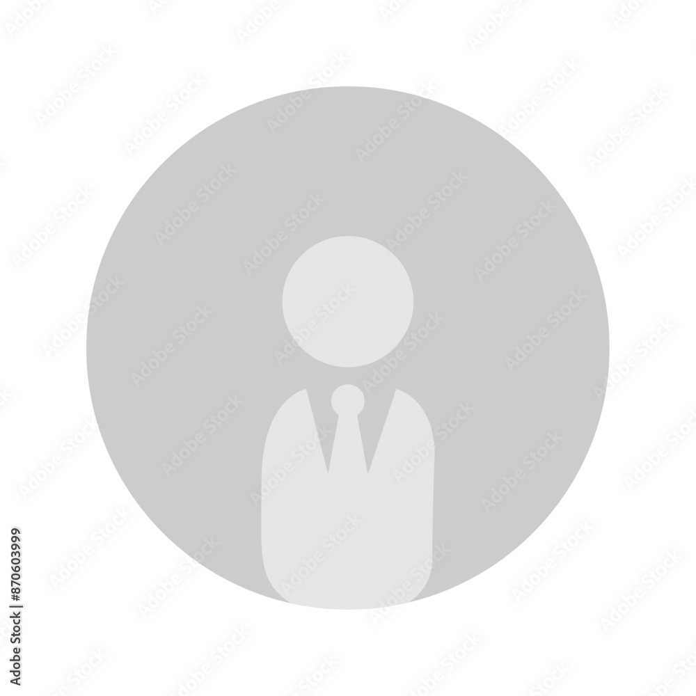Vector flat illustration in grayscale. Avatar, user profile, person icon, gender neutral silhouette, profile picture. Suitable for social media profiles, icons, screensavers and as a template. Vector flat illustration in grayscale. Avatar, user profile, person icon, gender neutral silhouette, profile picture. Suitable for social media profiles, icons, screensavers and as a template.
