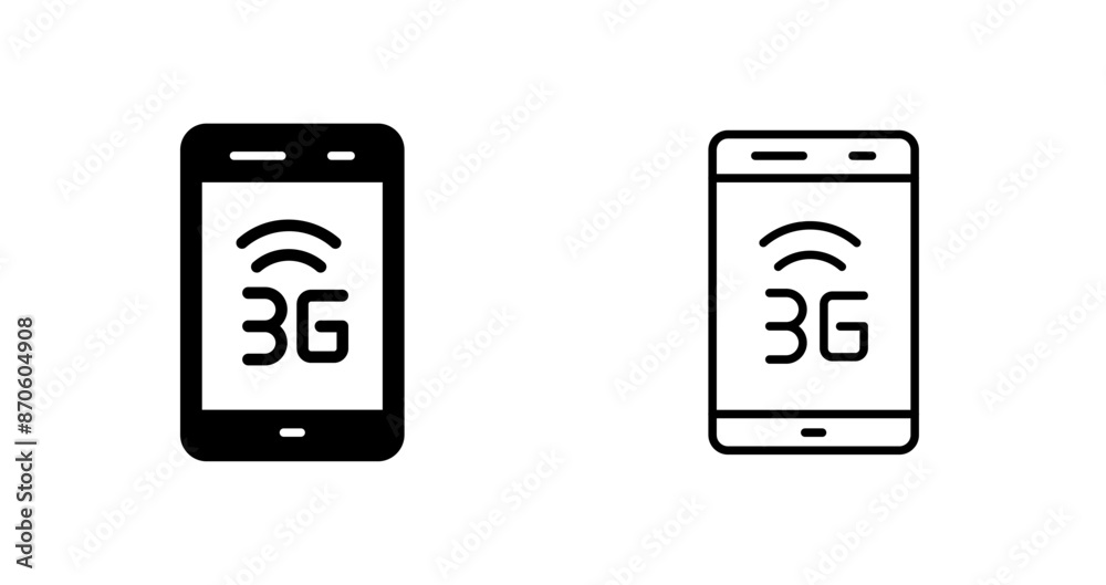 3G Vector Icon 3G Vector Icon
