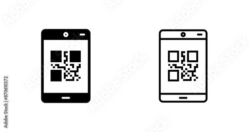 Pattern Code Vector Icon