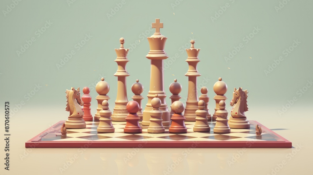 A pixel art rendition of a chess game, with the pieces rendered in a charmingly retro style. A pixel art rendition of a chess game, with the pieces rendered in a charmingly retro style.