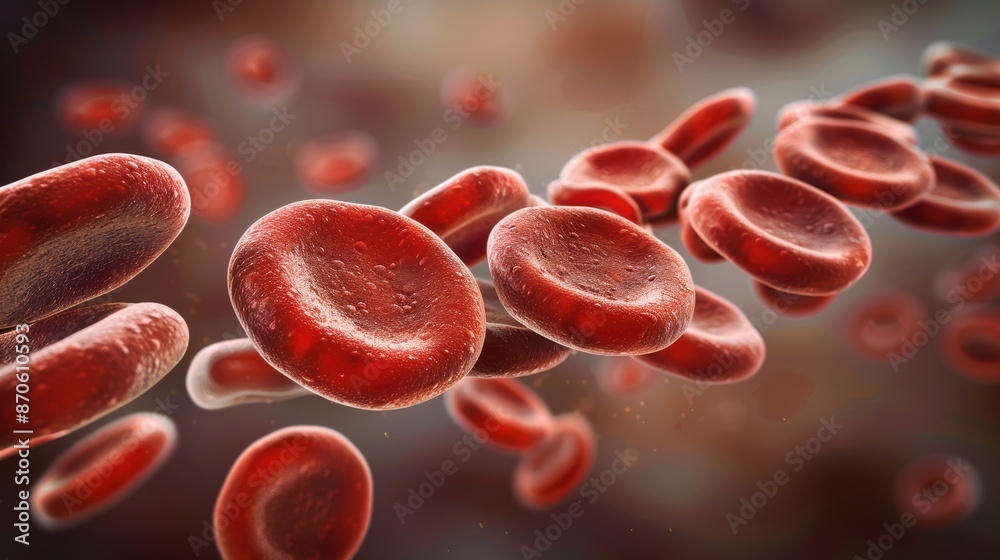 Fototapeta premium Red blood cell