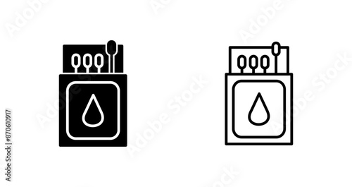 Match Box Vector Icon