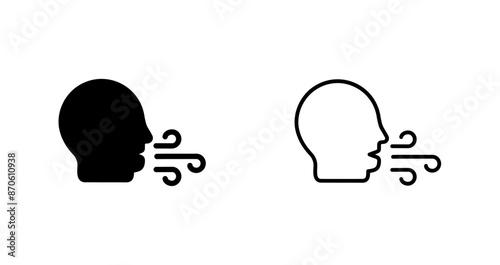 Bad Breath Vector Icon