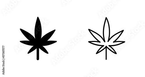Weed Vector Icon