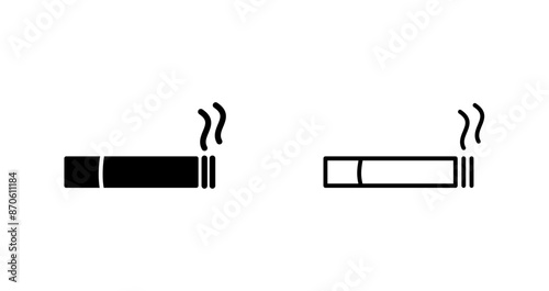 Cigarette Vector Icon