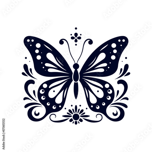 butterfly illustration © Roman