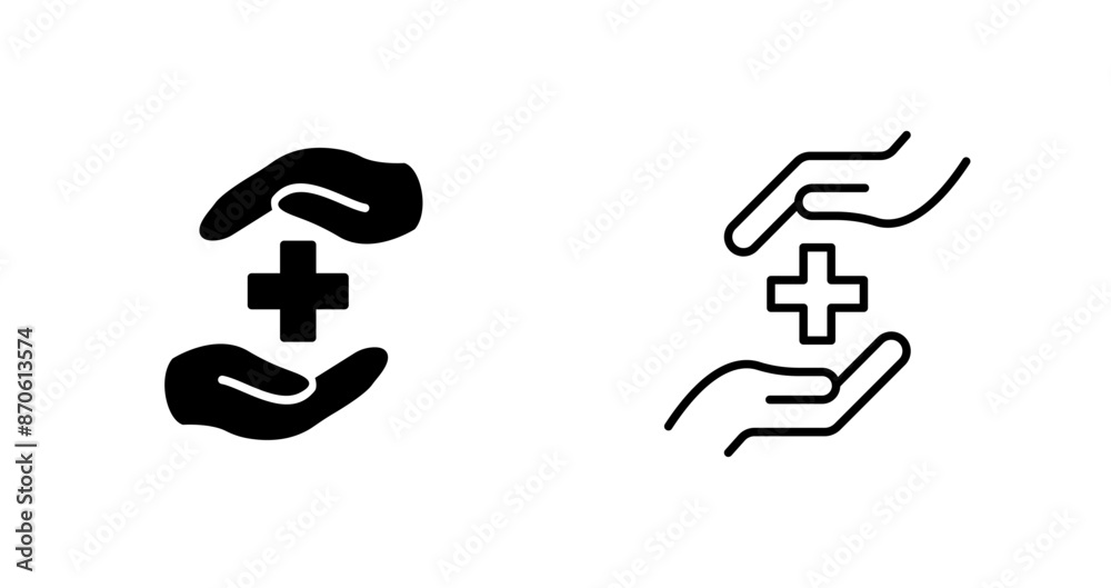 Health Insurance Vector Icon Health Insurance Vector Icon