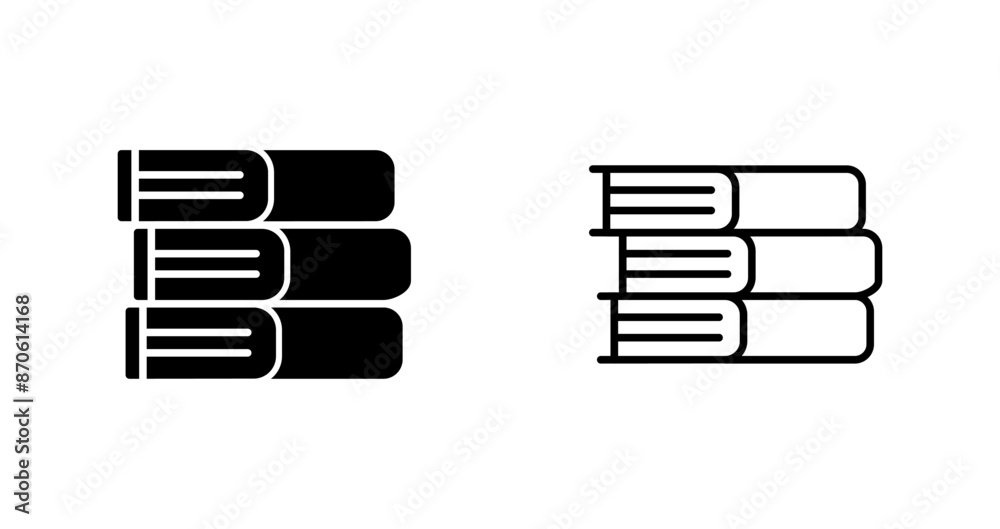 Books Vector Icon Books Vector Icon