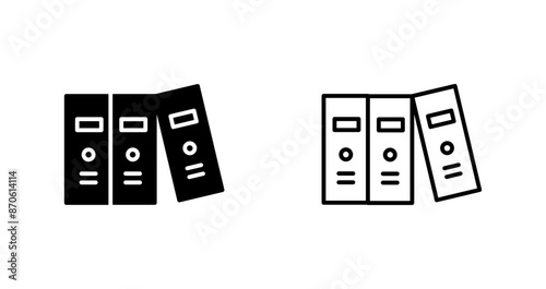 Binder Vector Icon