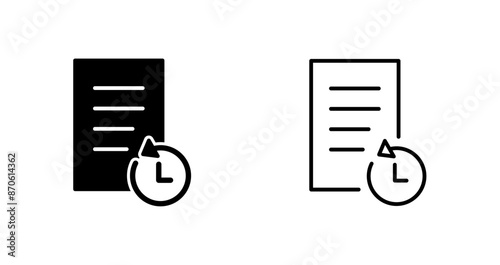 History Vector Icon
