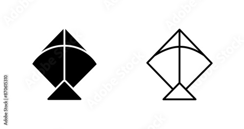 Kite Vector Icon