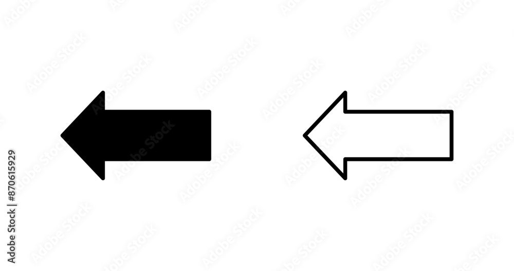 Left Vector Icon Left Vector Icon