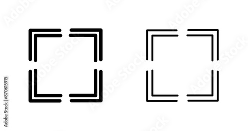 Full Screen Vector Icon