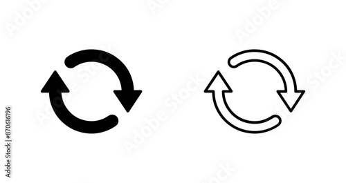 Sync Vector Icon
