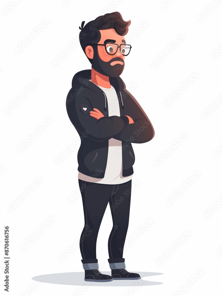 Software Engineer male wearing software engineer uniform, Full body character, vector illustration, Clip art, technology, isolated on white background Software Engineer male wearing software engineer uniform, Full body character, vector illustration, Clip art, technology, isolated on white background