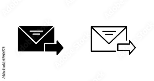 Send Message Vector Icon
