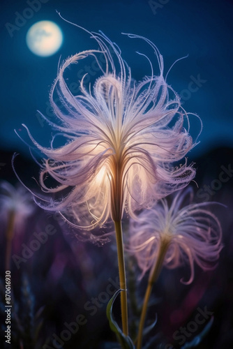 dandelion in the wind