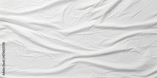 Wallpaper Mural White Crumpled Fabric Texture Torontodigital.ca