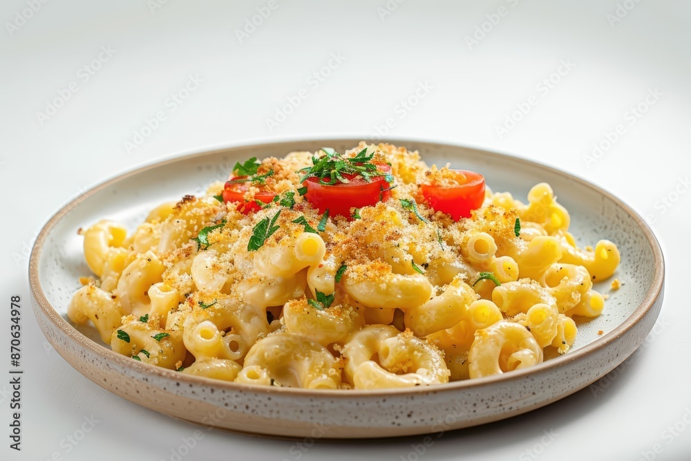 Decadent Macaroni and Cheese with Tomato and Herb Toppings Decadent Macaroni and Cheese with Tomato and Herb Toppings