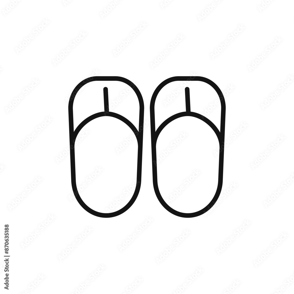 sandals logo sign vector outline sandals logo sign vector outline