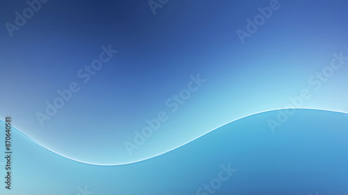 Abstract blue gradient background looks modern blurry textured blue wallpaper. ai