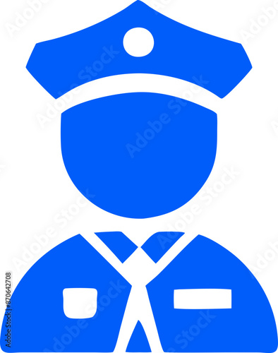 police officer svg icon