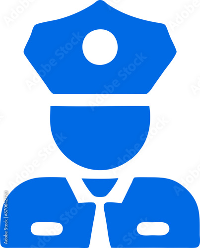 police officer svg icon