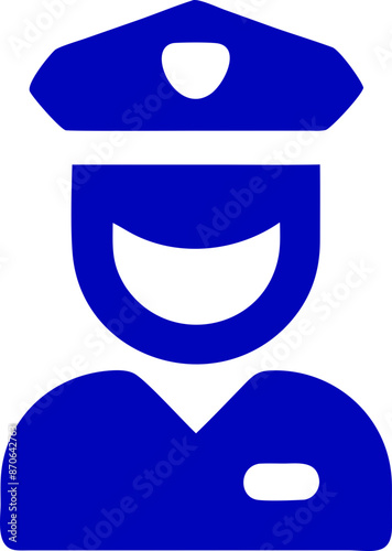 police officer svg icon