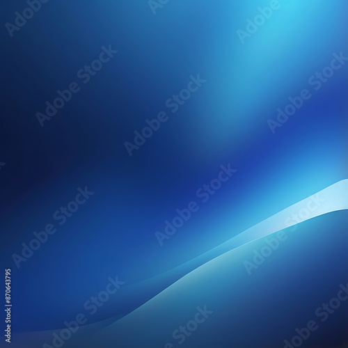 Abstract blue gradient background looks modern blurry textured blue wallpaper. ai