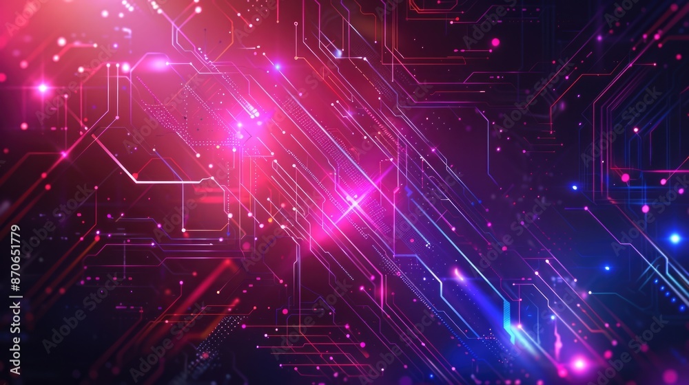 Obraz premium digital background. ai generated