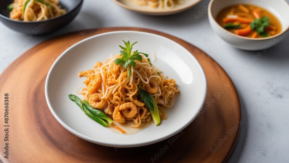 Pad Thai (Thai-style Fried Noodles) Pad Thai (Thai-style Fried Noodles)