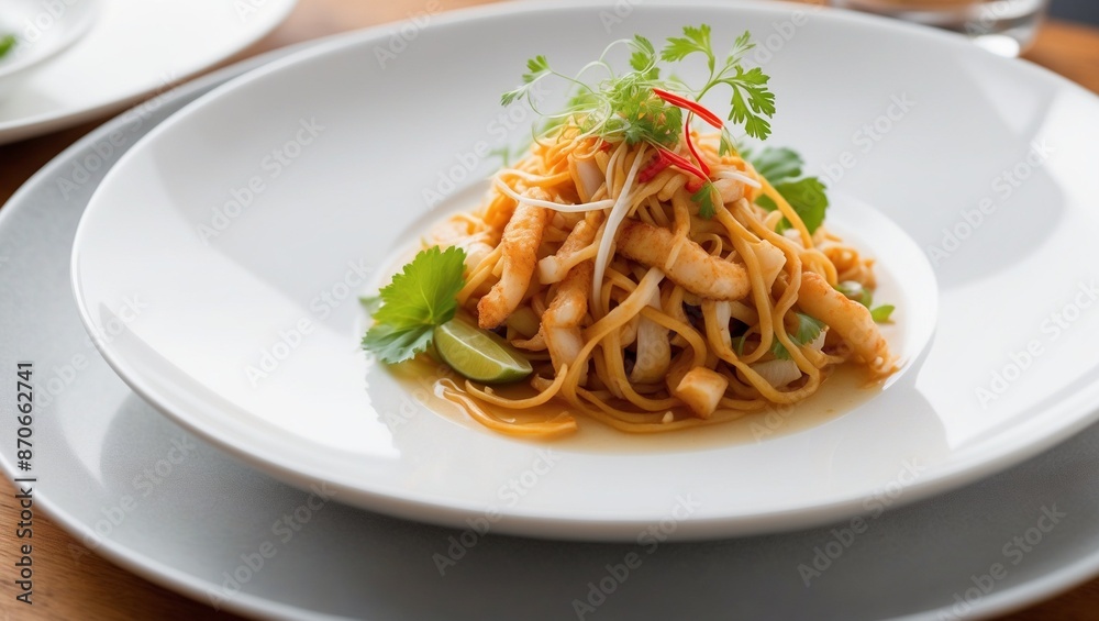 Pad Thai (Thai-style Fried Noodles) Pad Thai (Thai-style Fried Noodles)