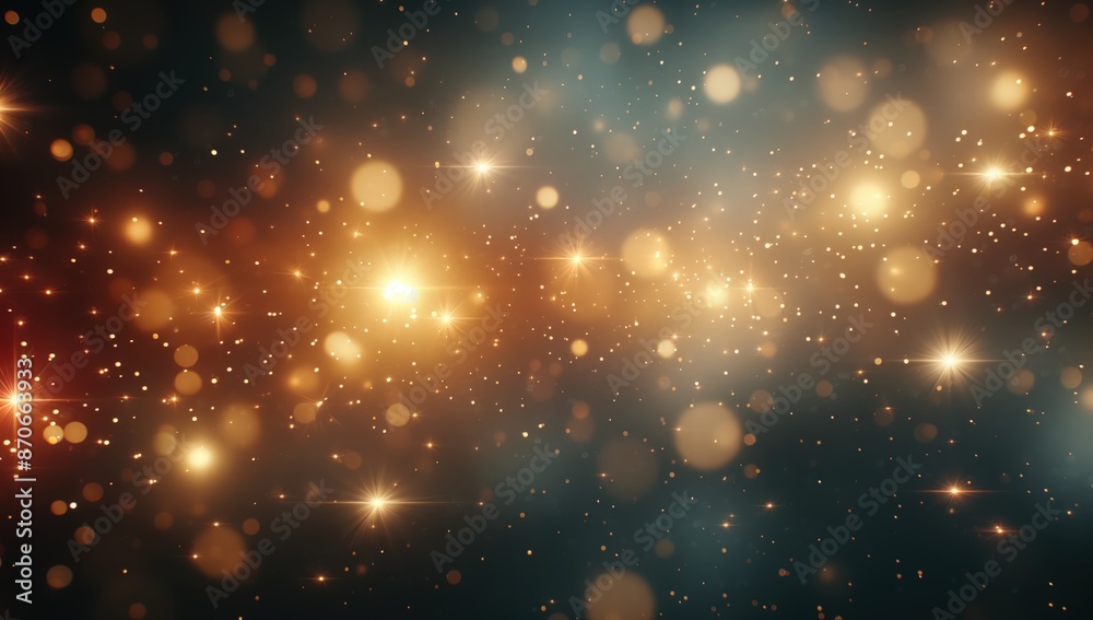 Vibrant Background of Colorful Particles Creating a Magical Atmosphere Vibrant Background of Colorful Particles Creating a Magical Atmosphere