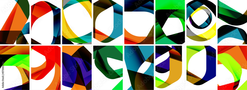 Collection of abstract background with waves, colorful shapes and 3d shadow effect. Vector Illustration For Wallpaper, Banner, Background, Card, Book Illustration, landing page Collection of abstract background with waves, colorful shapes and 3d shadow effect. Vector Illustration For Wallpaper, Banner, Background, Card, Book Illustration, landing page