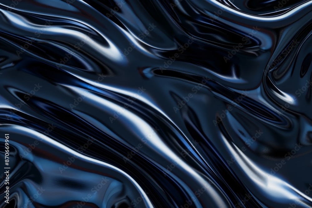 Abstract dark smooth liquid waves futuristic Abstract dark smooth liquid waves futuristic