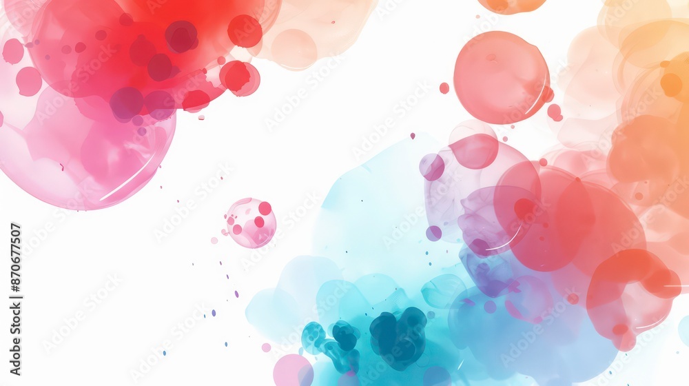 Watercolor blobs with soft edges on a white background, creating a dreamy and abstract design that enhances web aesthetics without overlapping or cluttering the layout. Watercolor blobs with soft edges on a white background, creating a dreamy and abstract design that enhances web aesthetics without overlapping or cluttering the layout.
