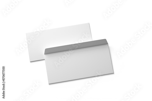 3D rendering envelope  for the best presentation of your product mockups