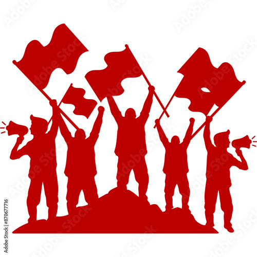 Indonesia Independence Day Silhouette