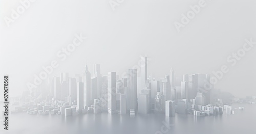 A global financial company on a white background, showcasing a clean and professional image, emphasizing its role in worldwide financial services and business solutions.