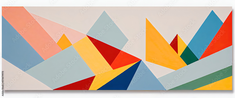 illustrazione con elementi geometrici a tema astratto contemporaneo illustrazione con elementi geometrici a tema astratto contemporaneo