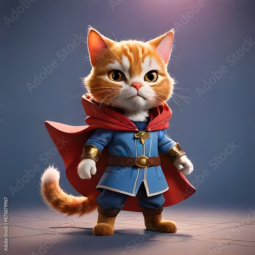 Cat marvel 3d model