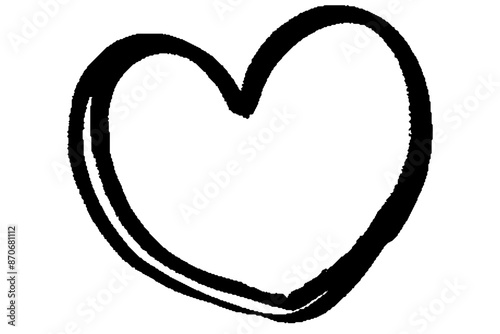 筆タッチのクッキーのイラスト