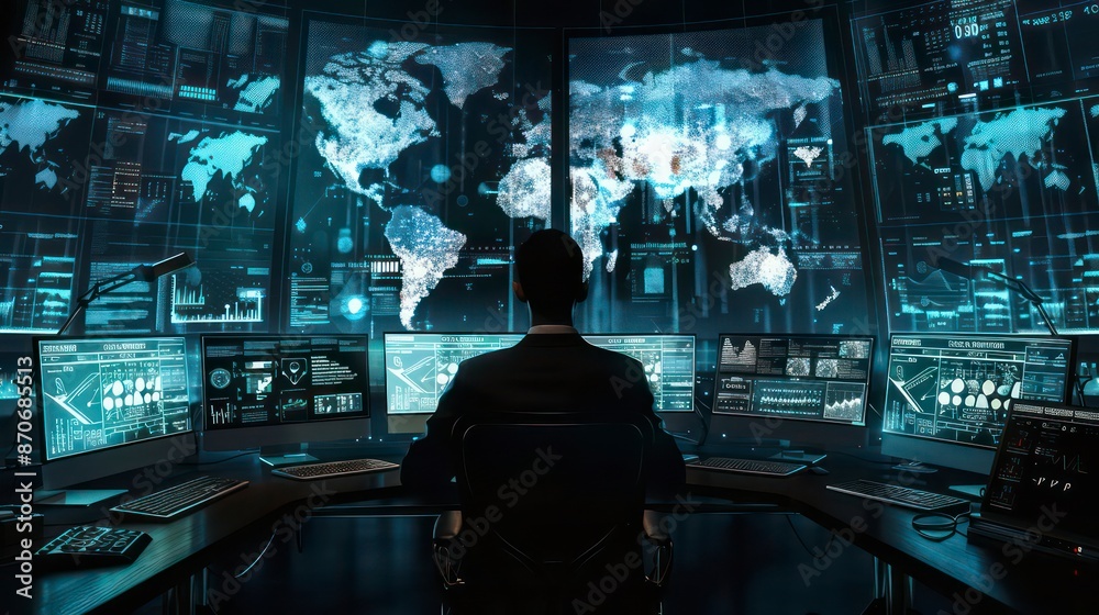 A team of professionals works together to dismantle ransomware control servers, ensuring cybersecurity and protecting business operations from malicious attacks. A team of professionals works together to dismantle ransomware control servers, ensuring cybersecurity and protecting business operations from malicious attacks.