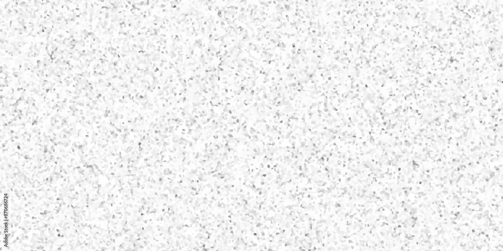 Terrazzo flooring consists of chips of marble texture. quartz surface white, black for bathroom or kitchen countertop. white paper texture background. rock stone marble backdrop textured illustration.