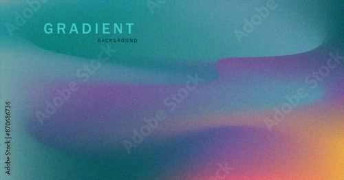 Soft and Vibrant Digital Noise Grain Design.