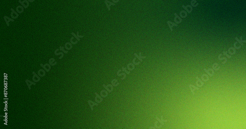 Green and Black Abstract Grainy Soft Noise Color Pattern.