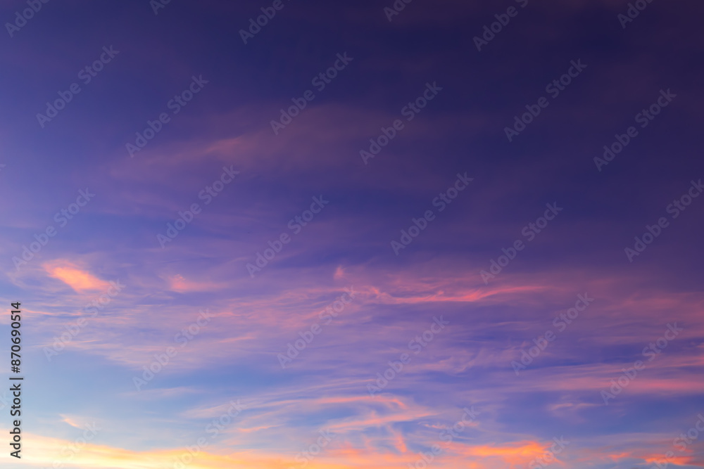 Naklejka premium 夕焼け