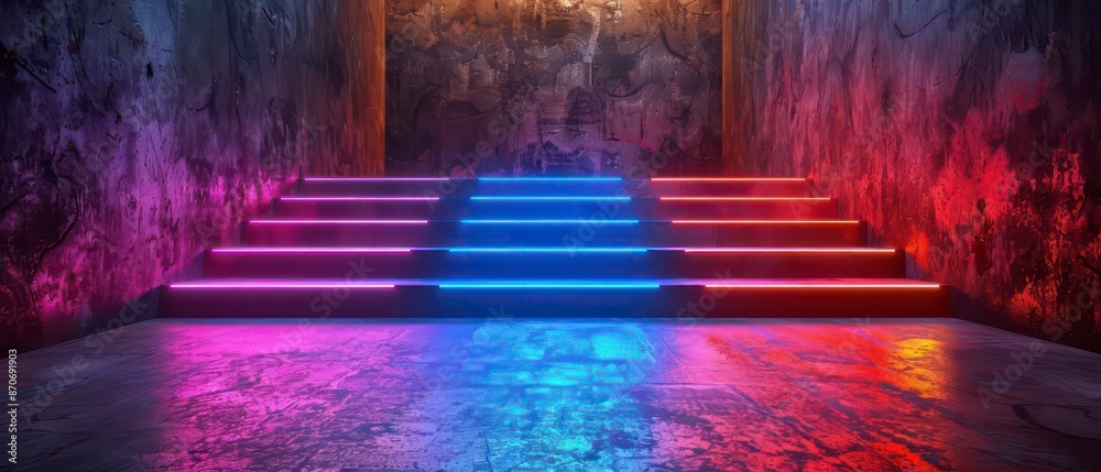 smooth gradient of neon hues, creating a striking visual effect with subtle transitions in color. smooth gradient of neon hues, creating a striking visual effect with subtle transitions in color.